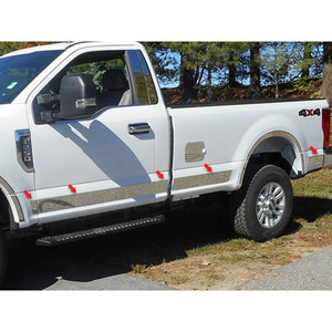 Luxury FX | Side Molding and Rocker Panels | 17 Ford Super Duty | LUXFX3363