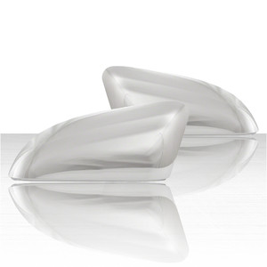 Upper Replacement Mirror Cover Set  for 2016-2019 Ford Explorer  - Chrome