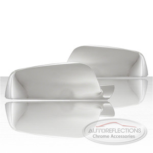 Upper Replacement Mirror Cover Set  for 2010-2017 Chevrolet Equinox  - Chrome