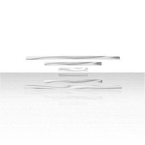 Set of 4 Window Trims for 2005-2015 Nissan Armada - Stainless Steel