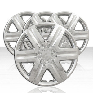 Set of 4 Wheel Covers for 18" Steel Wheels with 5 Spoke- Chrome