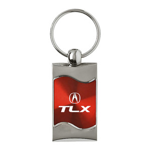 Au-Tomotive Gold INC Acura TLX Red Leather Key Ring 
