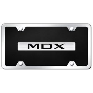 Au-TOMOTIVE GOLD | License Plate Covers and Frames | Acura MDX | AUGD3651