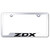 Au-TOMOTIVE GOLD | License Plate Covers and Frames | Acura ZDX | AUGD3680