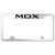 Au-TOMOTIVE GOLD | License Plate Covers and Frames | Acura MDX | AUGD3733