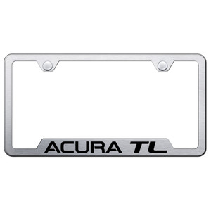 Au-TOMOTIVE GOLD | License Plate Covers and Frames | Acura TL | AUGD3736