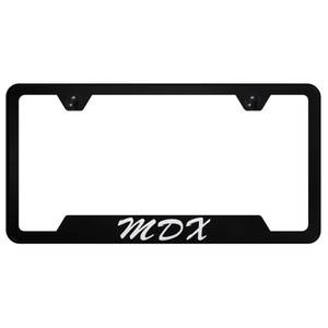 Au-TOMOTIVE GOLD | License Plate Covers and Frames | Acura MDX | AUGD3755