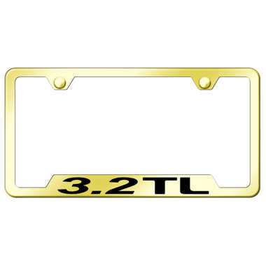 Au-TOMOTIVE GOLD | License Plate Covers and Frames | Acura TL | AUGD3814