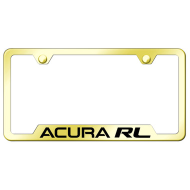 Au-TOMOTIVE GOLD | License Plate Covers and Frames | Acura RL | AUGD3817