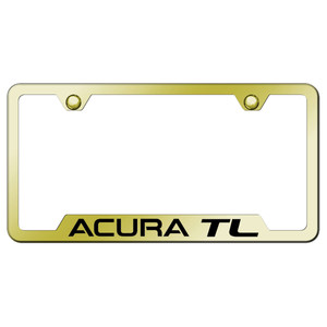 Au-TOMOTIVE GOLD | License Plate Covers and Frames | Acura TL | AUGD3818