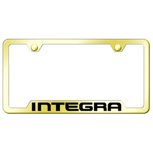 Au-TOMOTIVE GOLD | License Plate Covers and Frames | Acura Integra | AUGD3819