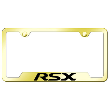 Au-TOMOTIVE GOLD | License Plate Covers and Frames | Acura RSX | AUGD3820