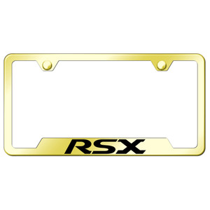 Au-TOMOTIVE GOLD | License Plate Covers and Frames | Acura RSX | AUGD3820