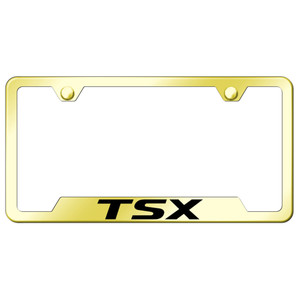 Au-TOMOTIVE GOLD | License Plate Covers and Frames | Acura TSX | AUGD3822