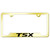 Au-TOMOTIVE GOLD | License Plate Covers and Frames | Acura TSX | AUGD3822