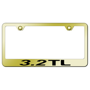 Au-TOMOTIVE GOLD | License Plate Covers and Frames | Acura TL | AUGD3825