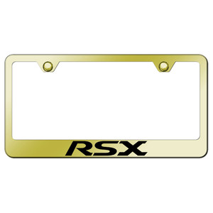 Au-TOMOTIVE GOLD | License Plate Covers and Frames | Acura RSX | AUGD3832