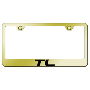 Au-TOMOTIVE GOLD | License Plate Covers and Frames | Acura TL | AUGD3833