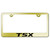 Au-TOMOTIVE GOLD | License Plate Covers and Frames | Acura TSX | AUGD3835