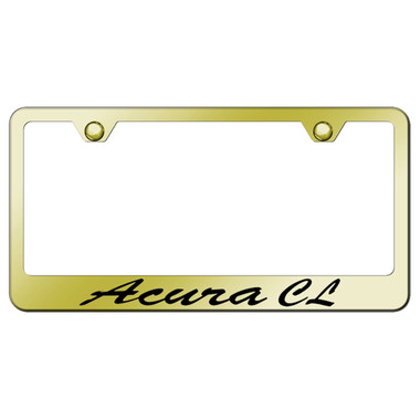 Au-TOMOTIVE GOLD | License Plate Covers and Frames | Acura CL | AUGD3837