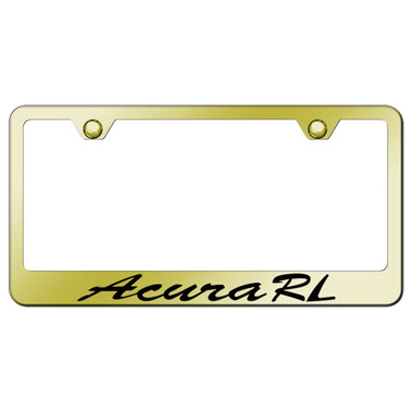Au-TOMOTIVE GOLD | License Plate Covers and Frames | Acura RL | AUGD3838