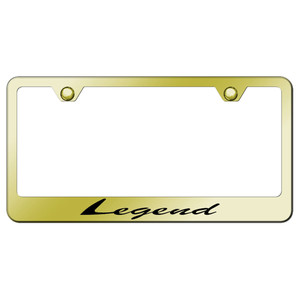 Au-TOMOTIVE GOLD | License Plate Covers and Frames | Acura Legend | AUGD3842