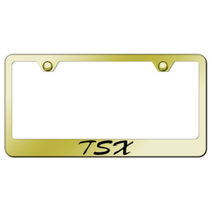 Au-TOMOTIVE GOLD | License Plate Covers and Frames | Acura TSX | AUGD3845