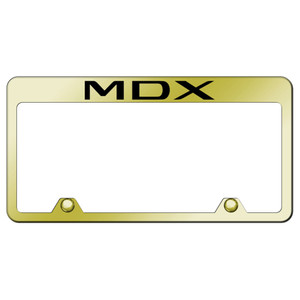 Au-TOMOTIVE GOLD | License Plate Covers and Frames | Acura MDX | AUGD3848