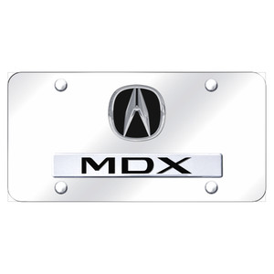 Au-TOMOTIVE GOLD | License Plate Covers and Frames | Acura MDX | AUGD3851