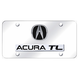 Au-TOMOTIVE GOLD | License Plate Covers and Frames | Acura TL | AUGD3862