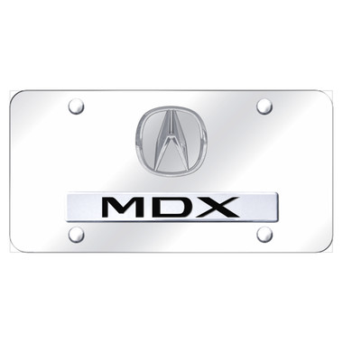 Au-TOMOTIVE GOLD | License Plate Covers and Frames | Acura MDX | AUGD3863