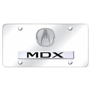 Au-TOMOTIVE GOLD | License Plate Covers and Frames | Acura MDX | AUGD3863