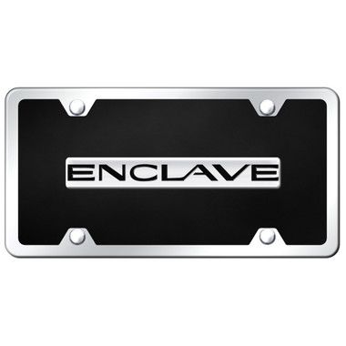 Au-TOMOTIVE GOLD | License Plate Covers and Frames | Buick Enclave | AUGD3879