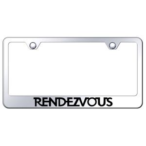 Au-TOMOTIVE GOLD | License Plate Covers and Frames | Buick Rendezvous | AUGD3890