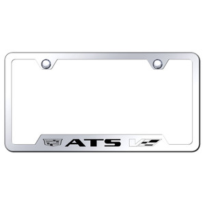 Au-TOMOTIVE GOLD | License Plate Covers and Frames | Cadillac ATS | AUGD3929