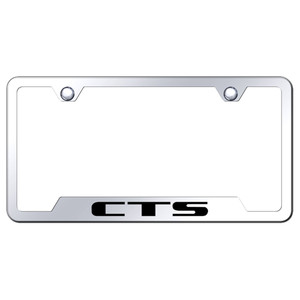 Au-TOMOTIVE GOLD | License Plate Covers and Frames | Cadillac CTS | AUGD3931