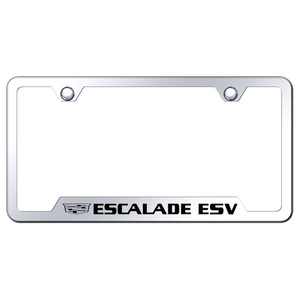 Au-TOMOTIVE GOLD | License Plate Covers and Frames | Cadillac Escalade | AUGD3938