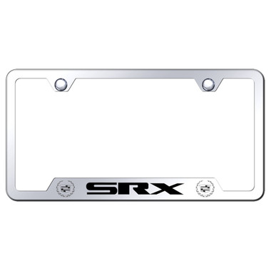 Au-TOMOTIVE GOLD | License Plate Covers and Frames | Cadillac SRX | AUGD3939