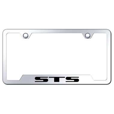 Au-TOMOTIVE GOLD | License Plate Covers and Frames | Cadillac STS | AUGD3940