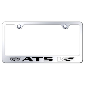 Au-TOMOTIVE GOLD | License Plate Covers and Frames | Cadillac ATS | AUGD3945