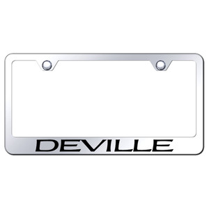 Au-TOMOTIVE GOLD | License Plate Covers and Frames | Cadillac Deville | AUGD3950