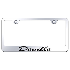 Au-TOMOTIVE GOLD | License Plate Covers and Frames | Cadillac Deville | AUGD3959