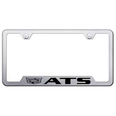 Au-TOMOTIVE GOLD | License Plate Covers and Frames | Cadillac ATS | AUGD3976