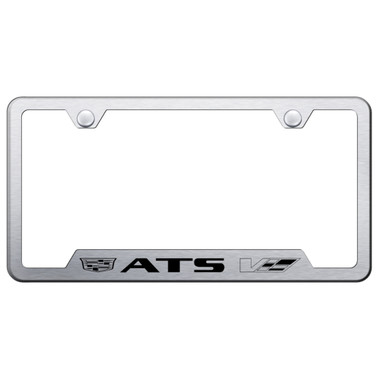 Au-TOMOTIVE GOLD | License Plate Covers and Frames | Cadillac ATS | AUGD3977