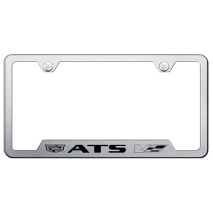 Au-TOMOTIVE GOLD | License Plate Covers and Frames | Cadillac ATS | AUGD3977