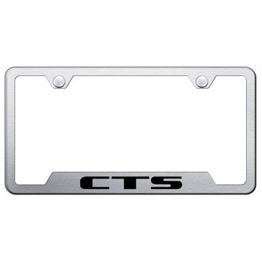 Au-TOMOTIVE GOLD | License Plate Covers and Frames | Cadillac CTS | AUGD3980