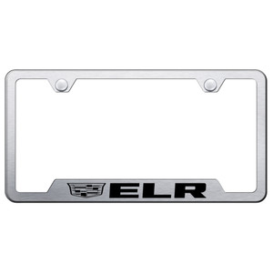 Au-TOMOTIVE GOLD | License Plate Covers and Frames | Cadillac ELR | AUGD3982