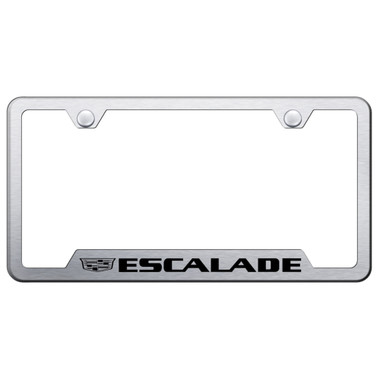 Au-TOMOTIVE GOLD | License Plate Covers and Frames | Cadillac Escalade | AUGD3983