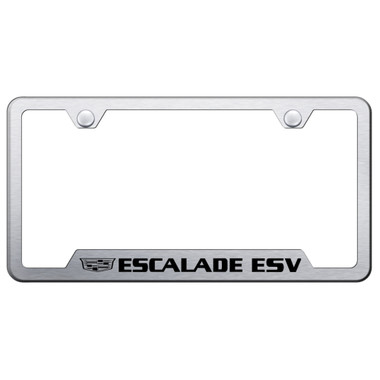 Au-TOMOTIVE GOLD | License Plate Covers and Frames | Cadillac Escalade | AUGD3984