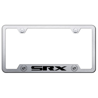 Au-TOMOTIVE GOLD | License Plate Covers and Frames | Cadillac SRX | AUGD3985